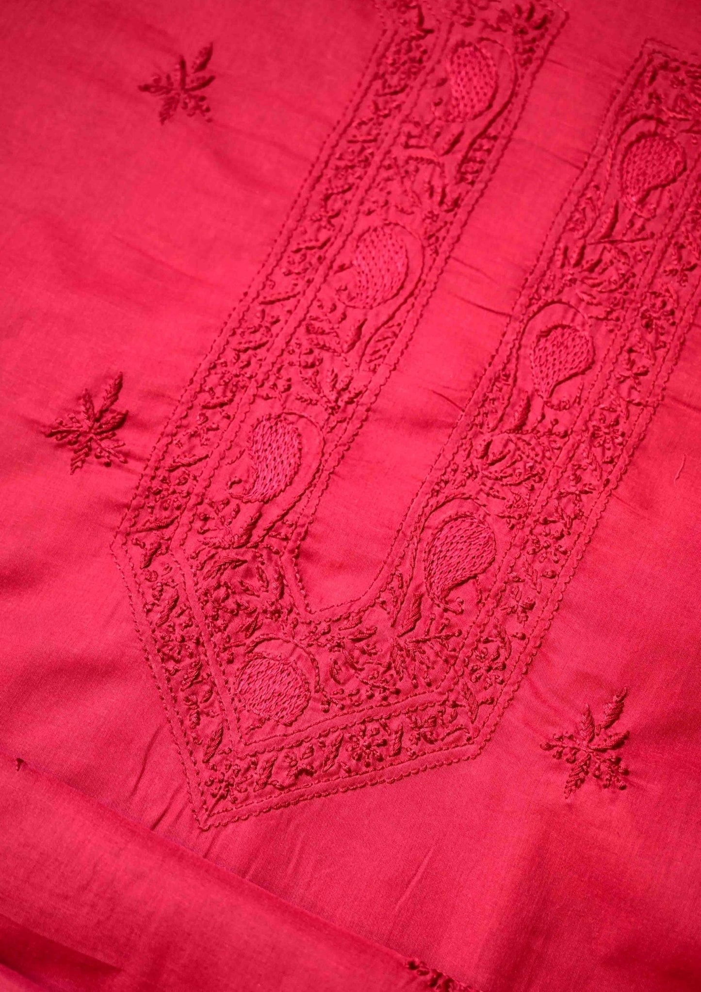 Cotton Chikankari Men's Kurta Material - SC247591