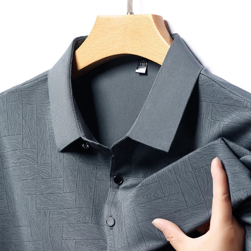 Men's Short Sleeved Versatile polo T-shirt