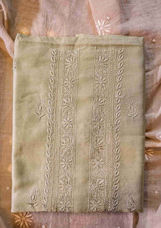 Chanderi Men's Kurta Material - SC2415397