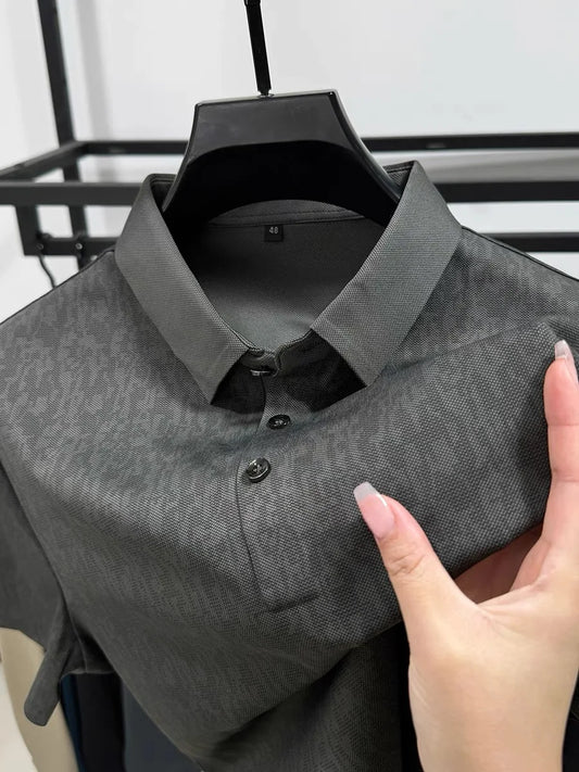 new trend lapel T-shirt comfortable and cool