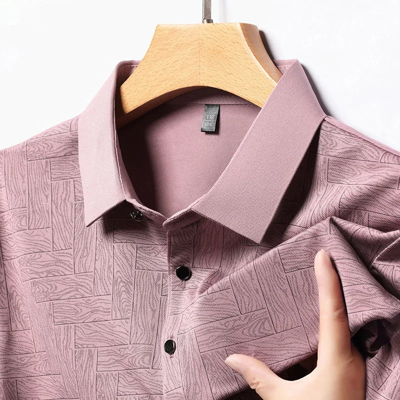 Men's Short Sleeved Versatile polo T-shirt