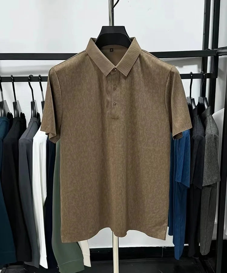 new trend lapel T-shirt comfortable and cool