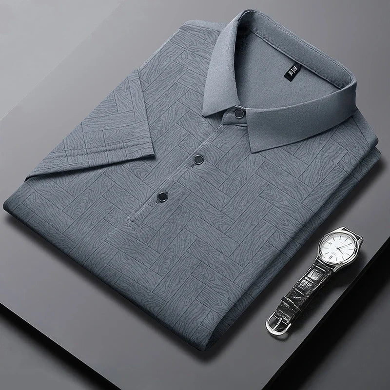 Men's Short Sleeved Versatile polo T-shirt