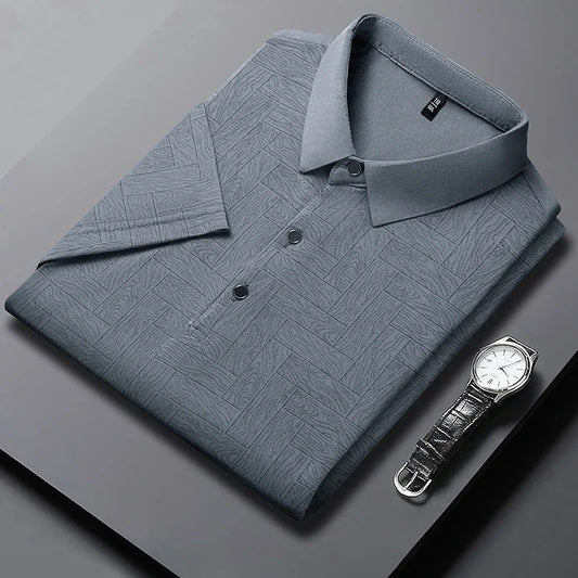 Men's Short Sleeved Versatile polo T-shirt