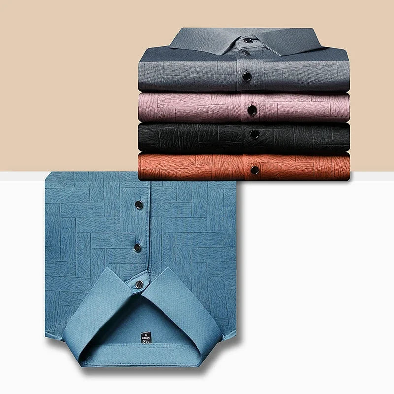 Men's Short Sleeved Versatile polo T-shirt